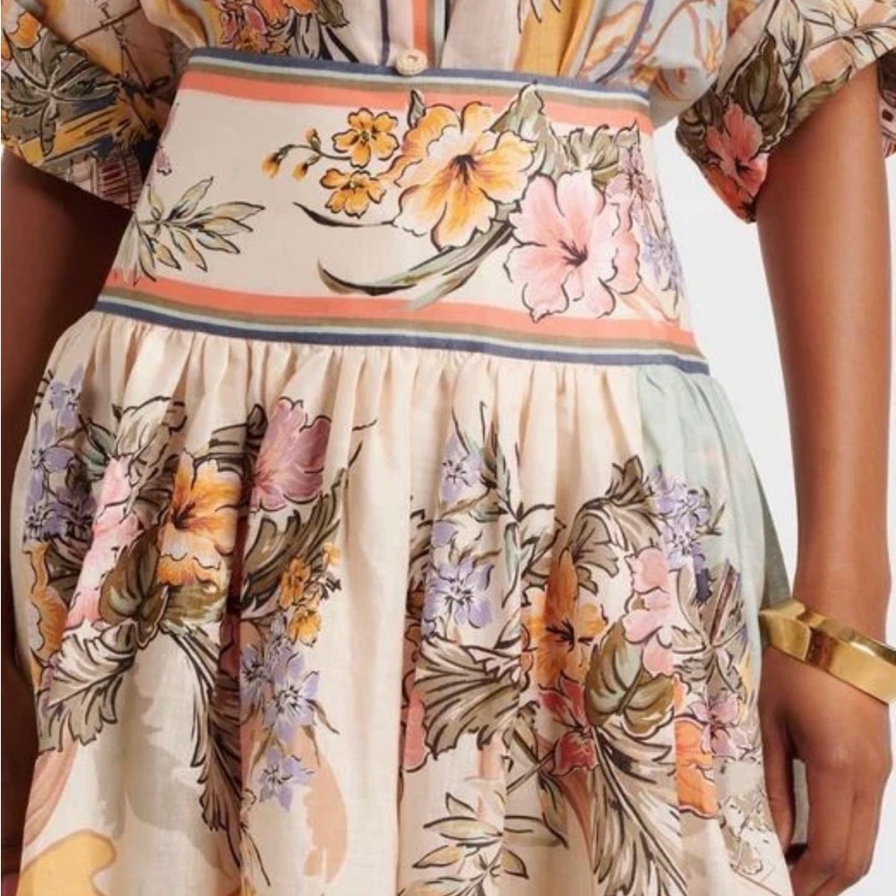 Zimmerman Tallow Maxi Skirt - Pastel Multi - Picture 2 of 5